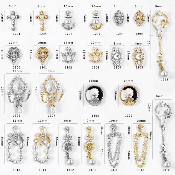 Charm gắn móng đẹp SP0348 (1294 - 1305)