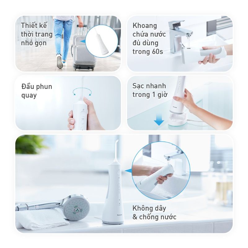 MÁY TĂM NƯỚC PANASONIC EW1511 ,BẢO HÀNH 12 THÁNG