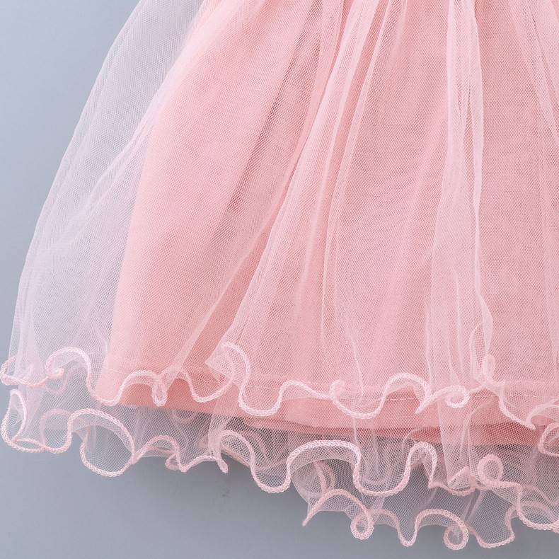 Váy trắng công chúa bé gái size nhí 5-10kg