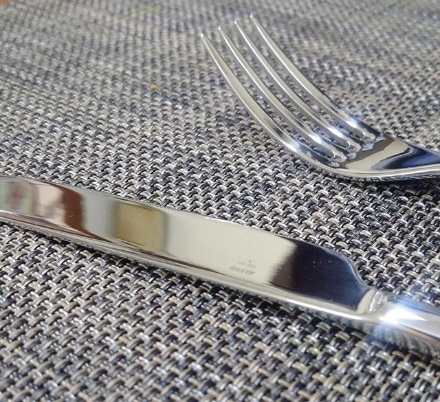 Combo 3 Dao Muỗng Nĩa ALESSI ITALY Nouvo Cutlery Stainless Steel 18/10 cao cấp