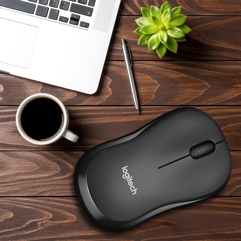 Chuột không dây Logitech M185 1000dpi 2.4ghz dành cho máy tính