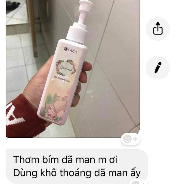 DUNG DỊCH VỆ SINH PHỤ NỮ LACO 125ML