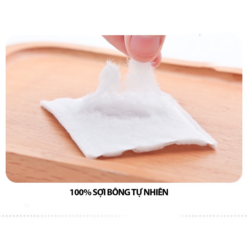 Bông tẩy trang 222 miếng Lameila BTT222