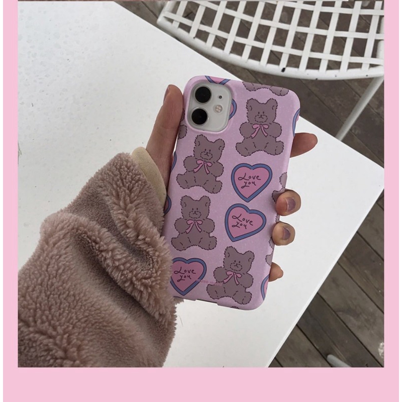 Dễ Thương Ốp Điện Thoại Mềm Hình Gấu Đáng Yêu Cho Iphone X 8plus Xs / Xr | BigBuy360 - bigbuy360.vn