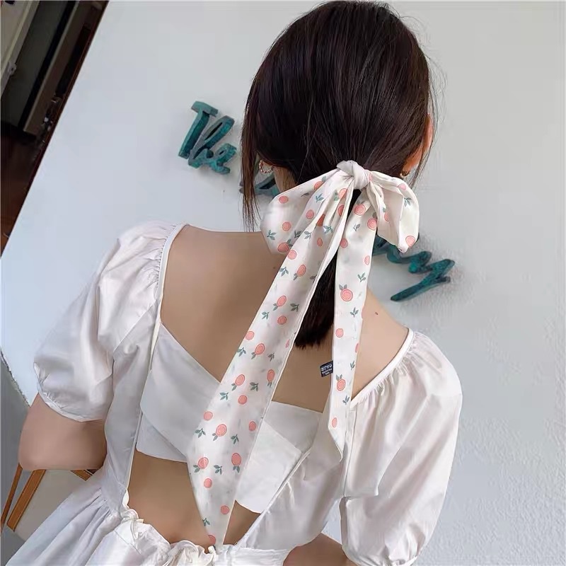 Băng Đô Thắt Nơ Đa Năng Phong Cách Hàn Quốc Cho Nữ