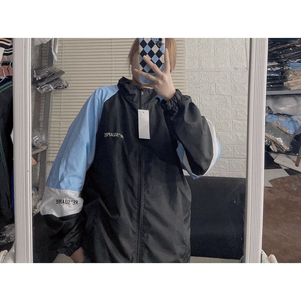 (HCM) ÁO KHOÁC DÙ 2 LỚP THỜI TRANG GENZ HÀN QUỐC SIÊU ĐẸP FORM RỘNG - THIẾT KẾ HOTTREND 2022 KOKO MI FASHION