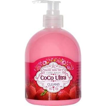 NƯỚC RỬA TAY COCO ULTRA  CHAI 500ML SIÊU TIẾT KIỆM BẢO VỆ KHỎI VI KHUẨN GÂY HẠI