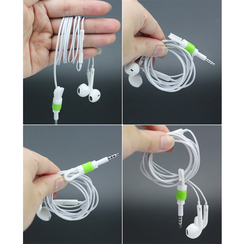 1 vỏ bọc bảo vệ dây cáp tai nghe có thể mang đi tiện dụng