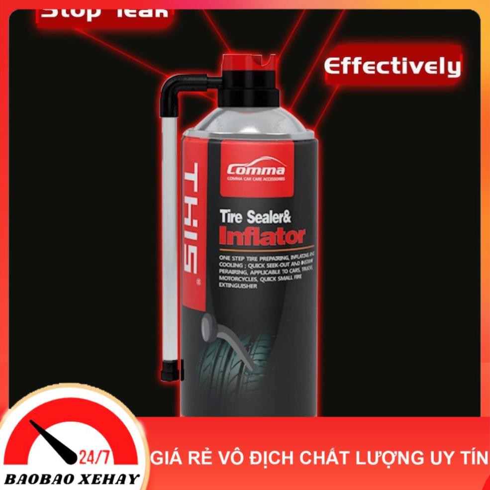 [HÀNG CHUẨN] Chai Vá Lốp - Bơm Lốp Khẩn Cấp Cho Xe Ô Tô, Xe Máy - Chất Bịt Kín Lốp Xe - THIS Tire Inflator - VUADOCHOI