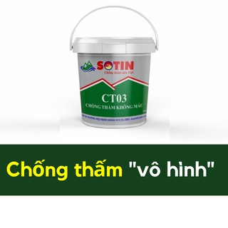Chống thấm thẩm thấu - Trong suốt, vô hình