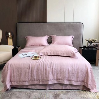 Set chăn ga gối tencel 100s cao cấp, chăn trần bông