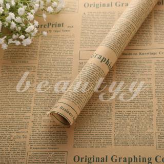 Giấy Kraft Gói Quà Phong Cách Retro