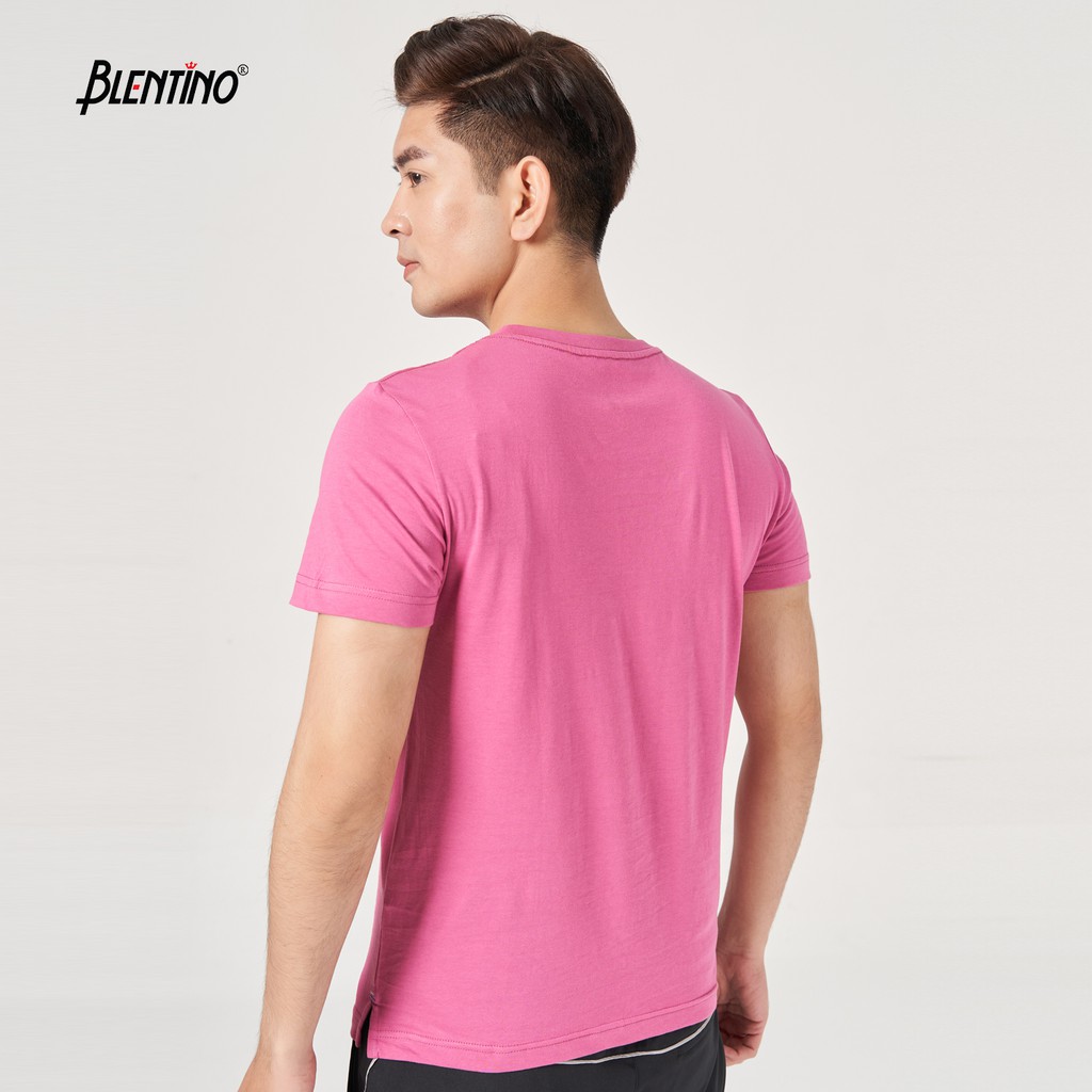 Áo thu nam tay ngắn thương hiệu Blentino , Chất liệu cotton slup TS06 (2)