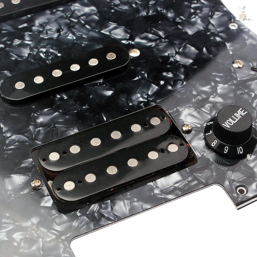 Bộ Pickup Humbucker 3-ply Màu Đen Cho Đàn Guitar Điện Strat St