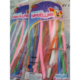 Set 200 quả bóng bay dài sắc màu loại xịn chuyên tạo hình nghệ thuật