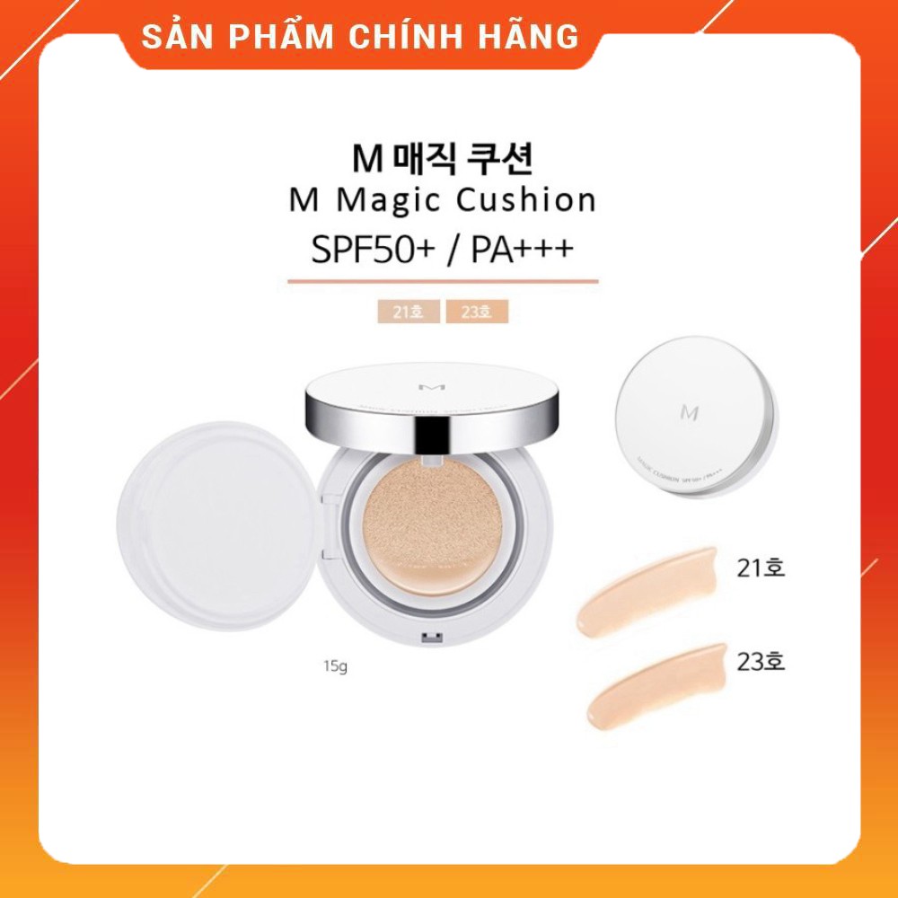 [Giá tốt] PHẤN NƯỚC MISSHA M MAGIC CUSHION SPF 50+ PA+++ dành cho da dầu