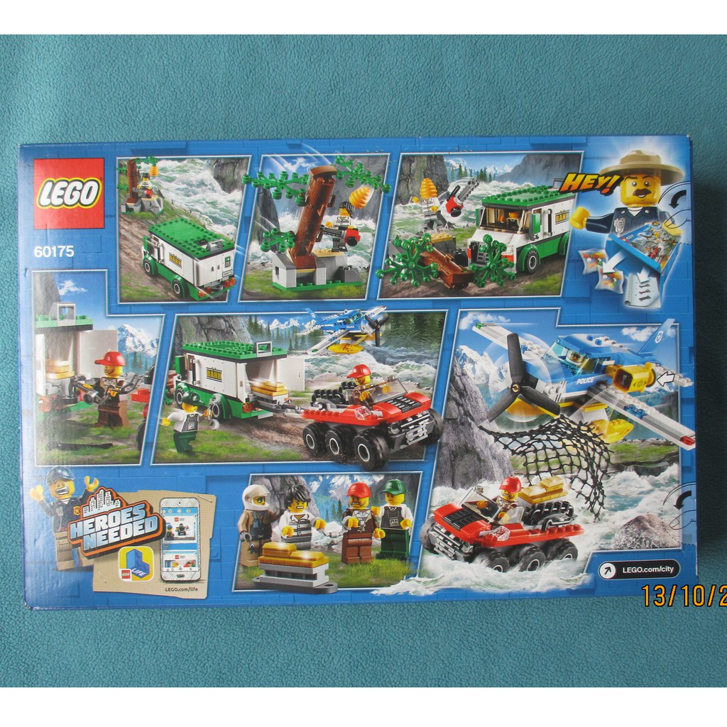 LEGO City 60175 - Thủy Phi Cơ Cảnh Sát bắt Cướp