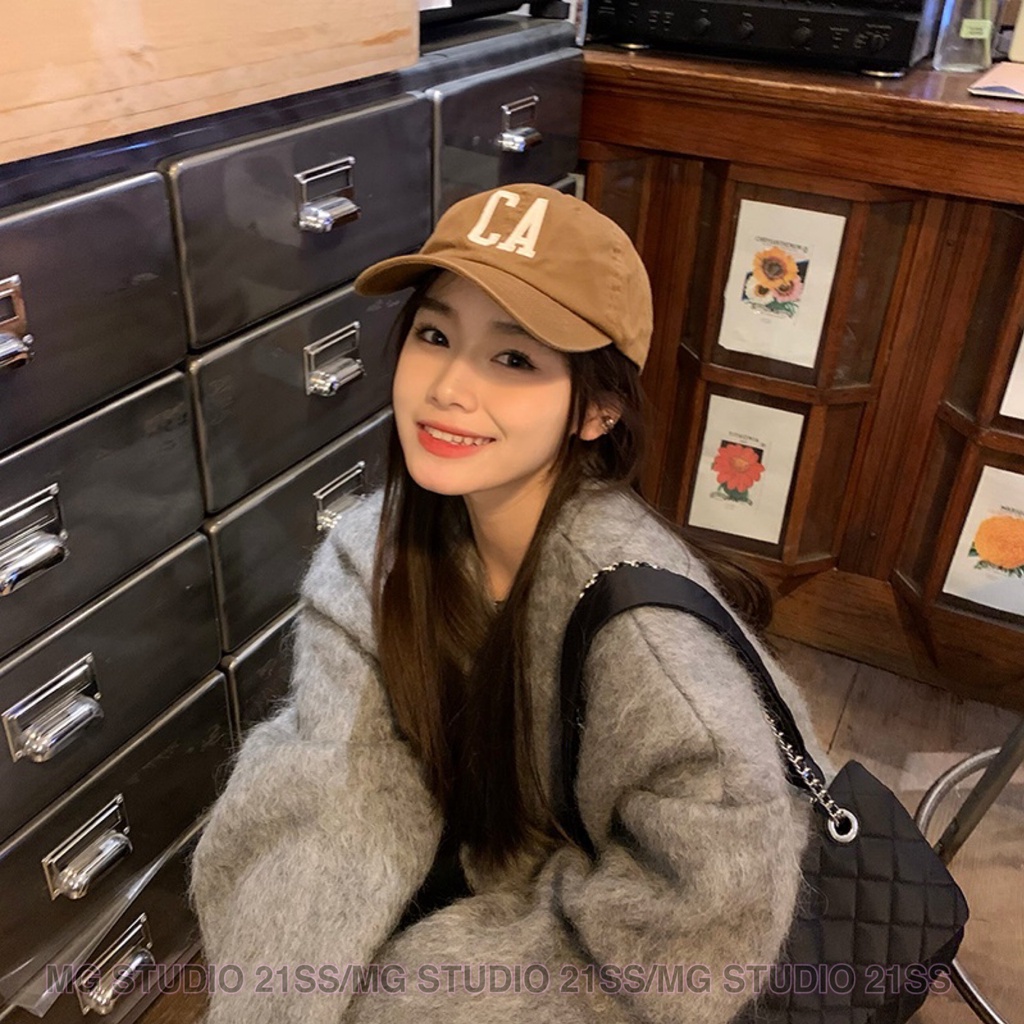 Mũ lưỡi trai MG STUDIO mềm phong cách xuân hè Hàn Quốc 2022 cho nữ