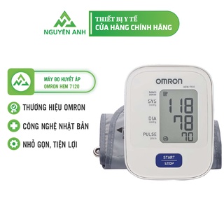 Máy đo huyết áp điện tử omron hem 7120 chính xác, nhanh chóng - y tế nguyên anh