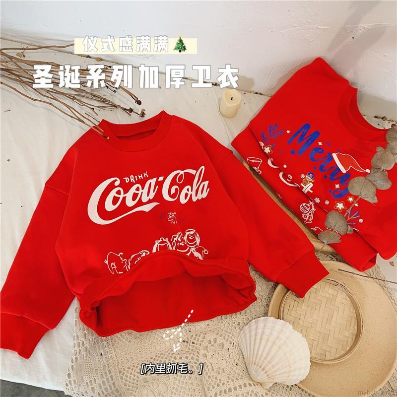 Áo Sweater Tay Dài Hoạ Tiết Phong Cách Giáng Sinh Cho Bé