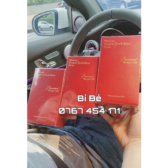 NƯỚC HOA MFK BACCARAT ROUGE 540 EXTRAIT de PARFUM