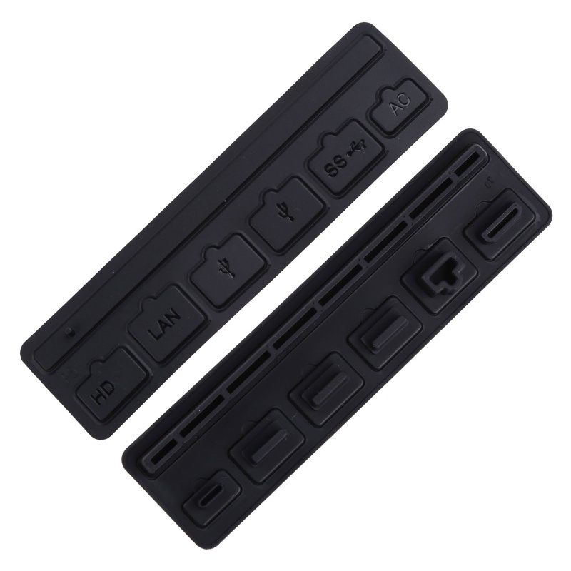 Set 6 Nút Bịt Ổ Cắm USB Bằng Silicone Chống Bụi Tiện Dụng