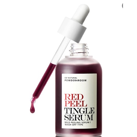 Tinh Chất Red Peel Tingle Serum Sonatural Hàn Quốc - Serum Peel Da Hàn Quốc