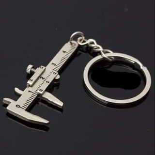 Thước kẹp mini kèm móc treo chìa khoá tiện lợi ☘️