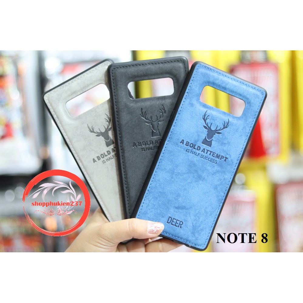 [Freeship toàn quốc từ 50k] ỐP LƯNG SAMSUNG GALAXY NOTE 8 ỐP JEAN KHẮC NAI CAO CẤP