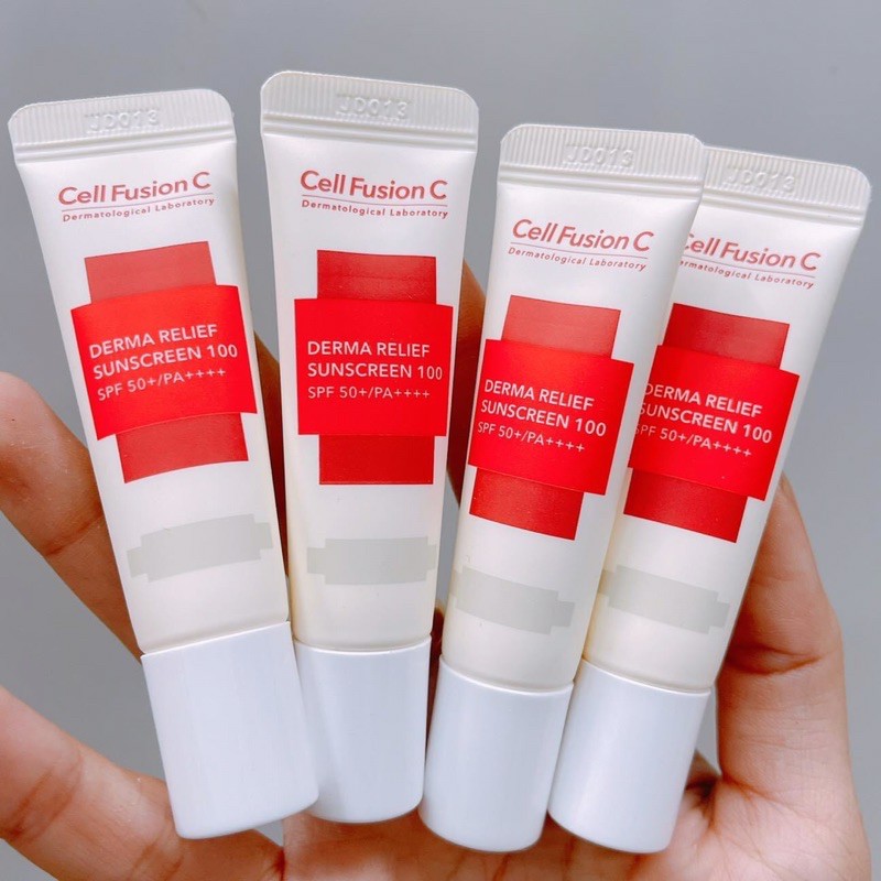 KEM CHỐNG NẮNG CELL FUSION C DERMA RELIEF MINI