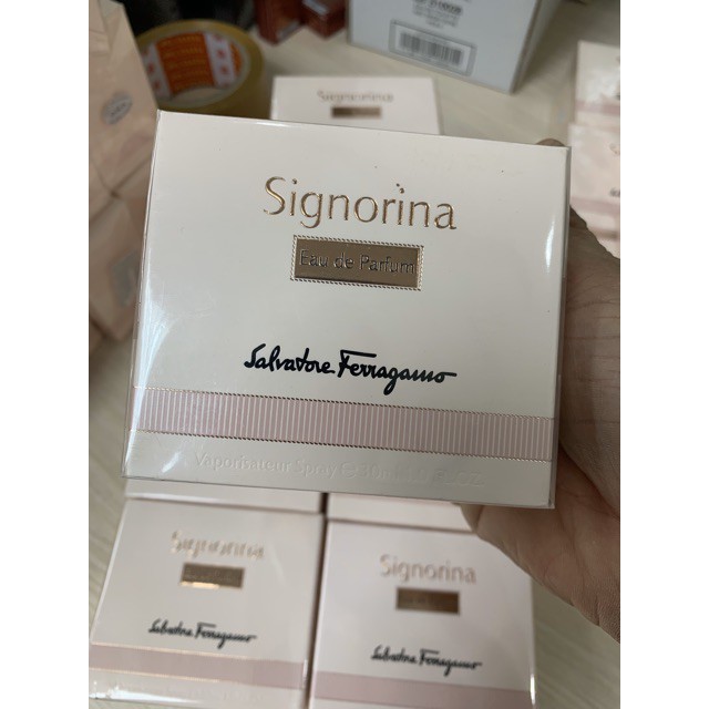 [HÀNG CHÍNH HÃNG] NƯỚC HOA SALVATORE FERRAGAMO SIGNORINA EDP SP. 30ML FGM41202 FULL SEAL [HOÀN TIỀN GẤP 1000%]