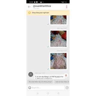 Com bo đầm voan Hàn Quốc