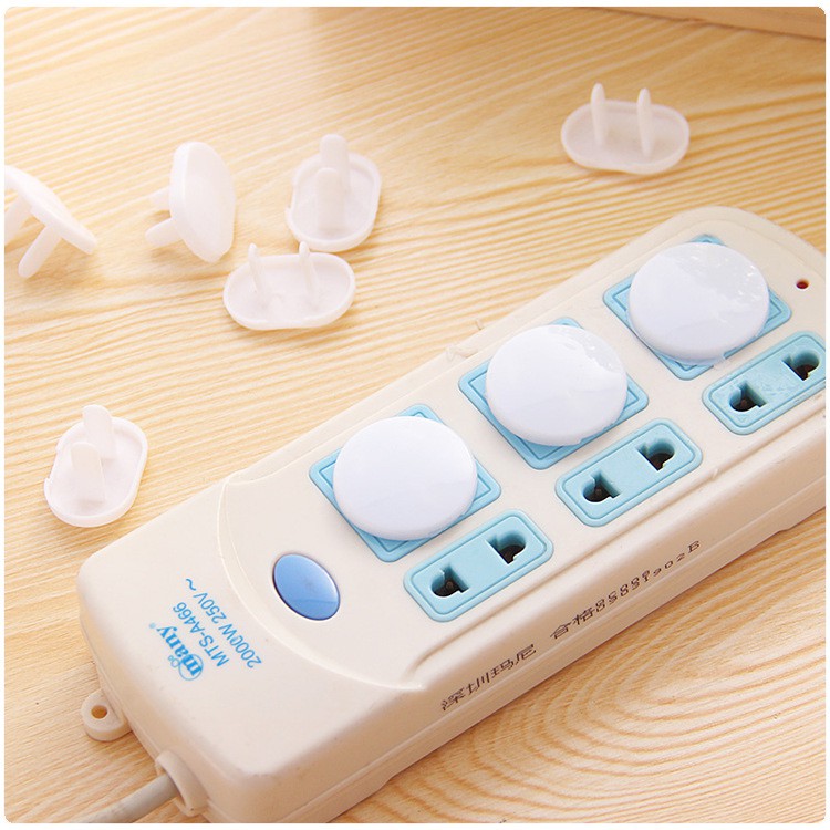 (MS76) Set 5 nút bịt ổ điện an toàn cho bé loại 2 chạc và 3 chạc