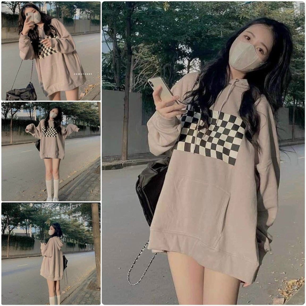 Áo Hoodies nỉ màu be tây dành cho nữ | BigBuy360 - bigbuy360.vn