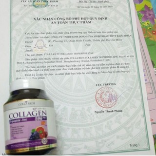 COLLAGEN TRẺ HÓA DA COLLA RICH THÁI LAN
