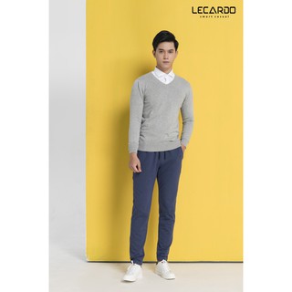 [CHÍNH HÃNG]Áo Len Nam Cổ Tim LECARDO Chất Mềm Mịn Không Bai