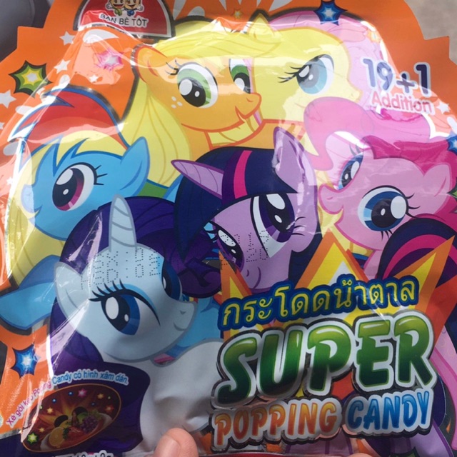 KẸO NỔ SUPER POPPING CANDY (12 bịch)