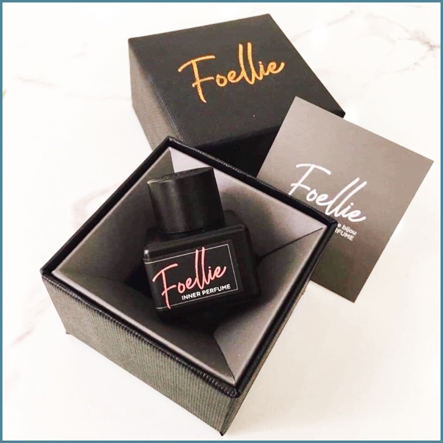 Nước Hoa Vùng Kín Hương Thơm Nồng Nàn, Mãnh Liệt Foellie Eau De Inner Beauty Perfume Bijou 5ml (Chai Đen - Best Seller)