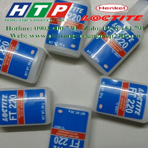 Keo dán Loctite ft220 loại 20gr khô nhanh màu trong suốt
