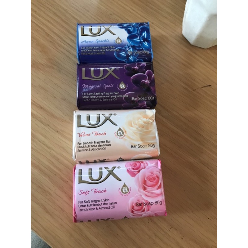 Xà phòng LUX các màu bánh to 80g ,xà bông cục soap sáp, tắm, hồng, trắng, tím, xanh-[FREE SHIP] TỪ ĐƠN 50K