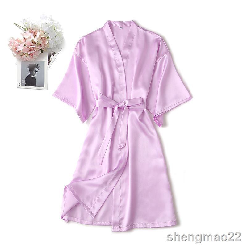 Áo Choàng Ngủ Dáng Dài Form Rộng Kiểu Kimono Cho Cặp Đôi
