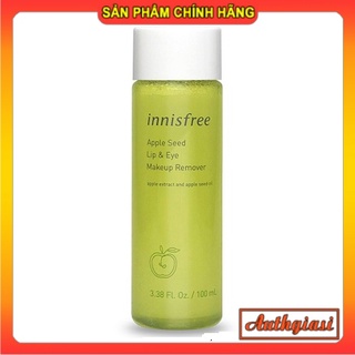 Dầu tẩy trang mắt và môi Innisfree Apple Seed Lip & Eye Makeup Remover DTT 100ml