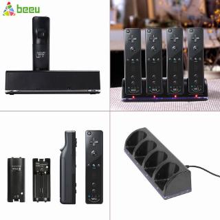 Đế Sạc + 4 Pin Cho Tay Cầm Chơi Game Wii / Wii U