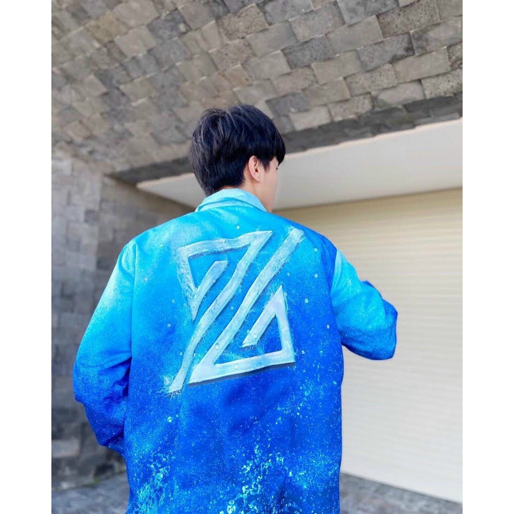Áo khoác dù Loang Màu unisex dành cho nam nữ in Z, jacket form rộng vãi mero (kèm ảnh thật ) 123SHOP | BigBuy360 - bigbuy360.vn