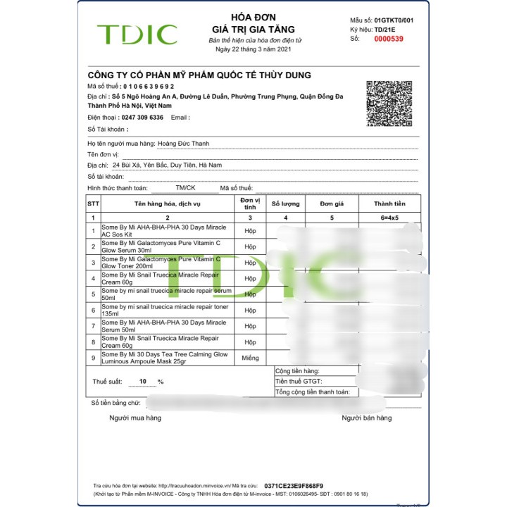 Kem Dưỡng Giảm Mụn Some By Mi AHA-BHA-PHA 30 Days Miracle Cream 60g | BigBuy360 - bigbuy360.vn