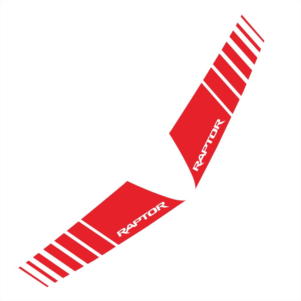Tem xe 4X4 Off Road Graphic Vinyl Decal cho Ford Ranger Raptor Pickup D'Max Navara Pro 4X Phụ kiện Phụ kiện xe