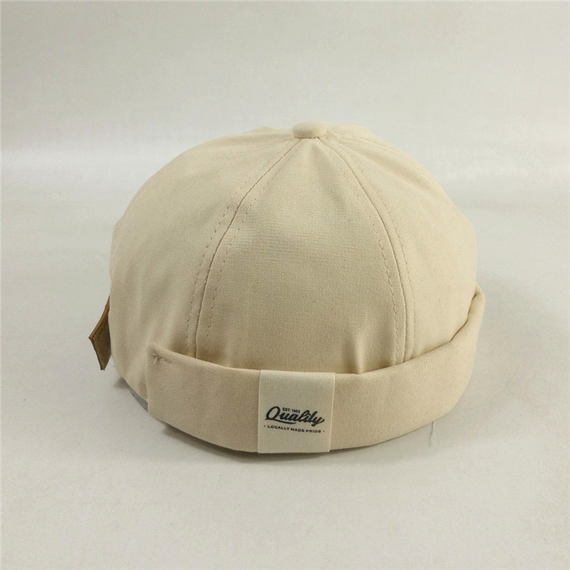 Mũ beanie LINJW chất vải cotton phong cách Hàn Quốc 2020 cho nam và nữ