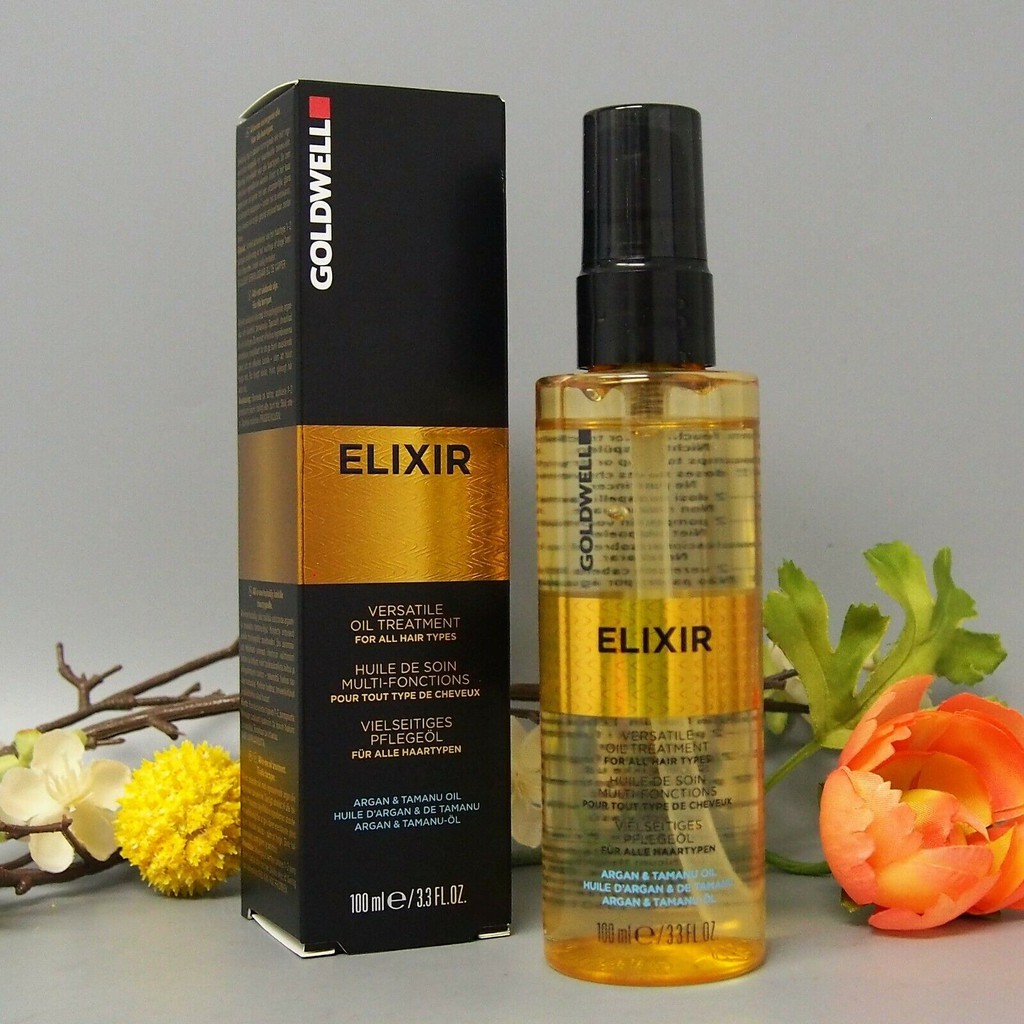 🇩🇪Goldwell🇩🇪 Tinh dầu bóng dưỡng tóc Goldwell Argan Oil Treatment Elixir 100ml