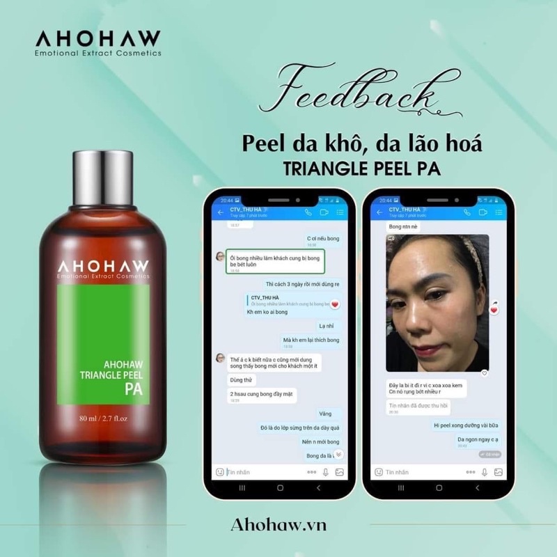 [Chính hãng]Dung dịch Triangle Peel PA Ahohaw