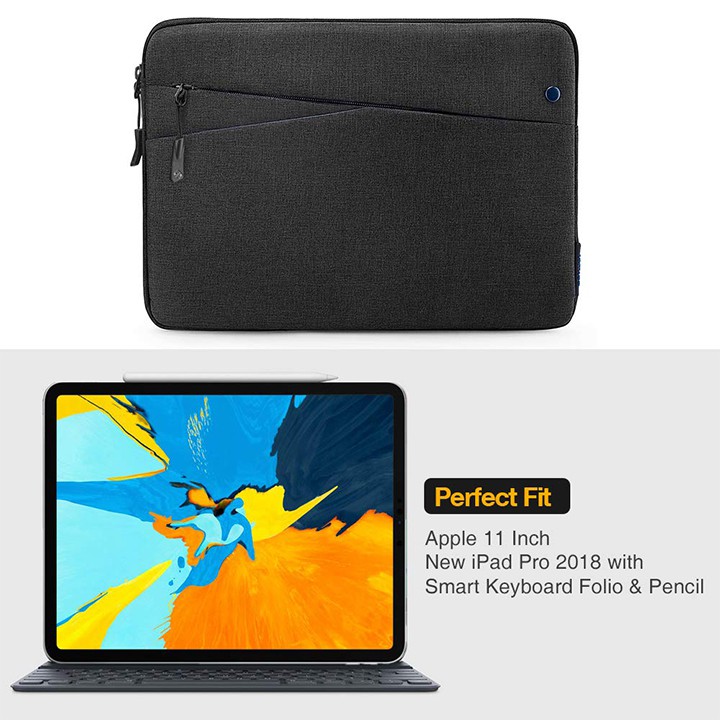 Túi Cầm tay TOMTOC (USA) Style Tablet/iPad 10.5-11inch hoặc MB Air/Retina 13 inch A18 - Follow HIBUCENTER Giảm 5%